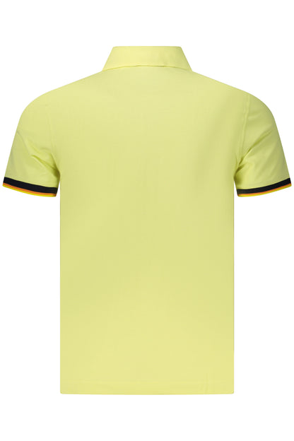 K-WAY MEN'S SHORT-SLEEVE POLO SHIRT YELLOW