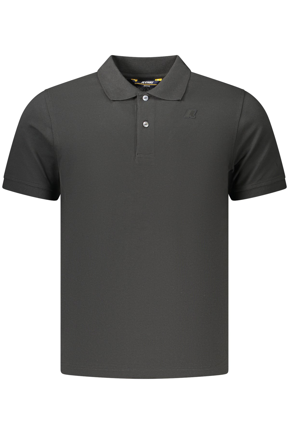 K-WAY MEN'S SHORT-SLEEVE POLO SHIRT BLACK
