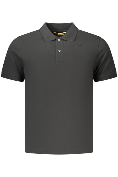 K-WAY MEN'S SHORT-SLEEVE POLO SHIRT BLACK