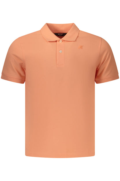 K-WAY MEN'S SHORT-SLEEVE POLO SHIRT PINK