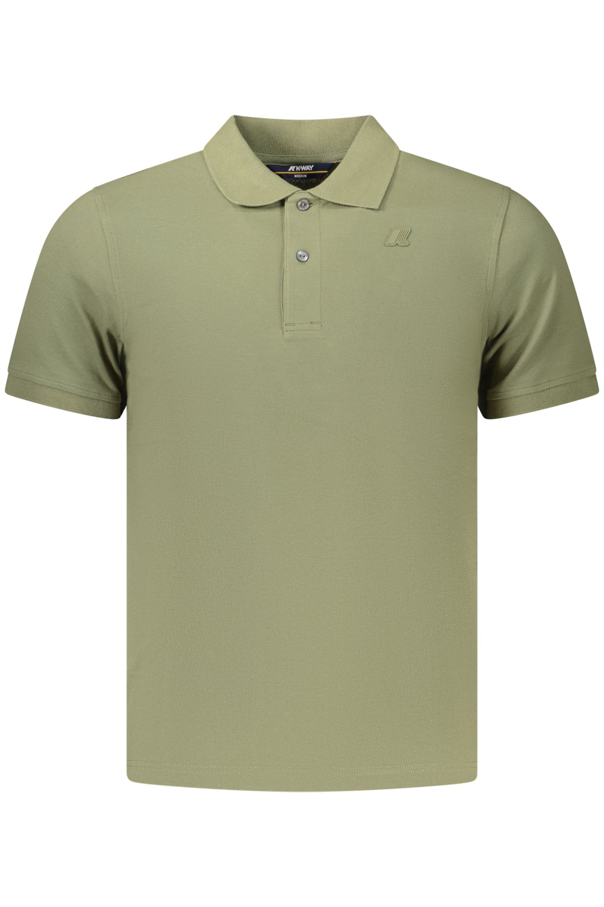 K-WAY MEN'S SHORT-SLEEVED POLO SHIRT GREEN