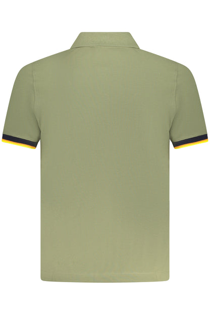 K-WAY POLO SHORT SLEEVES MEN GREEN