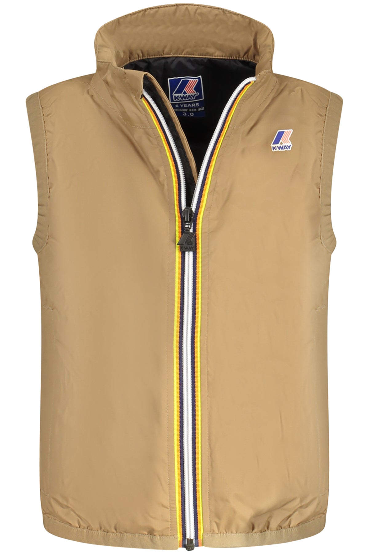 K-WAY SLEEVELESS CHILDREN'S BROWN
