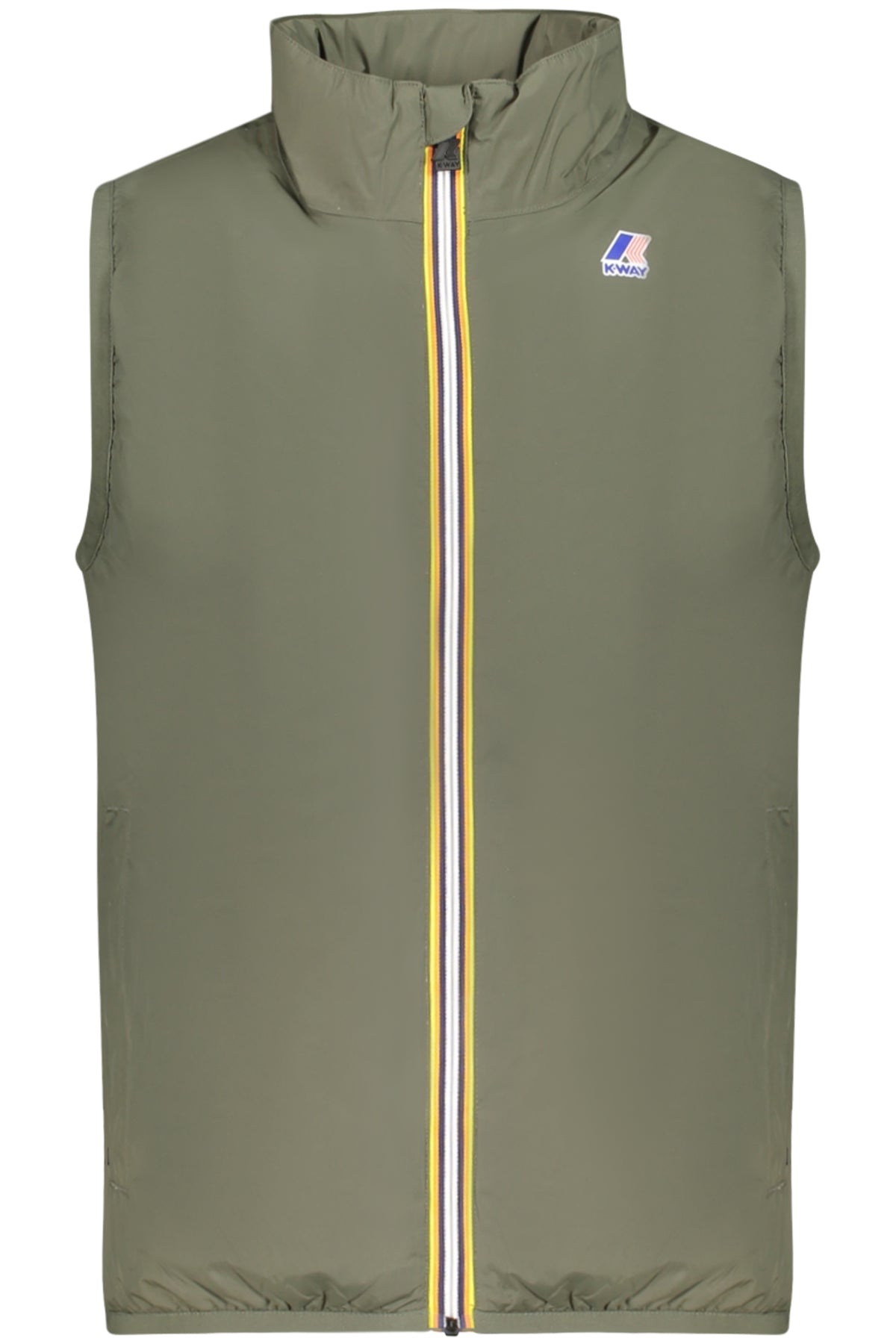 K-WAY SLEEVELESS MEN'S GREEN