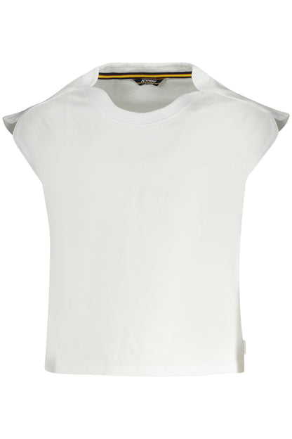 K-WAY SHORT SLEEVE T-SHIRT GIRL WHITE