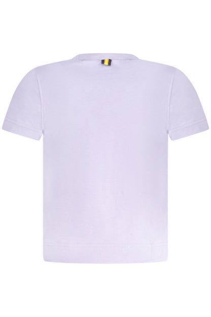 K-WAY T-SHIRT SHORT SLEEVES GIRL PURPLE