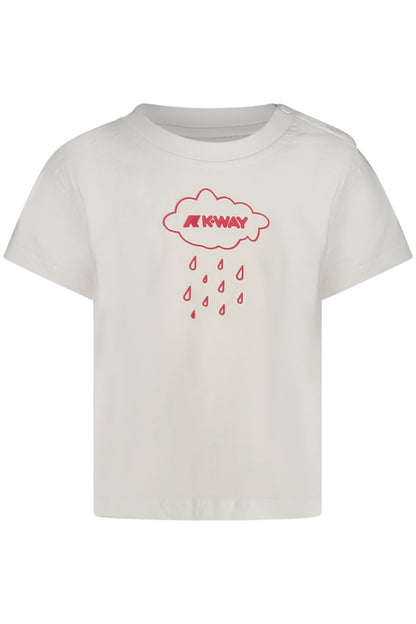 K-WAY SHORT SLEEVE T-SHIRT CHILDREN WHITE
