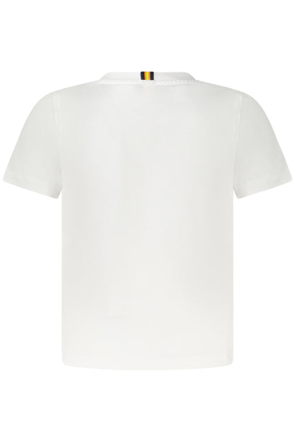 K-WAY SHORT SLEEVE T-SHIRT CHILDREN WHITE