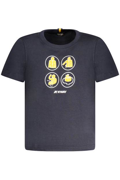 K-WAY SHORT SLEEVE T-SHIRT CHILDREN BLUE