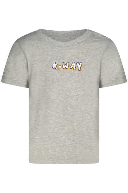 K-WAY SHORT SLEEVE T-SHIRT CHILDREN GREY