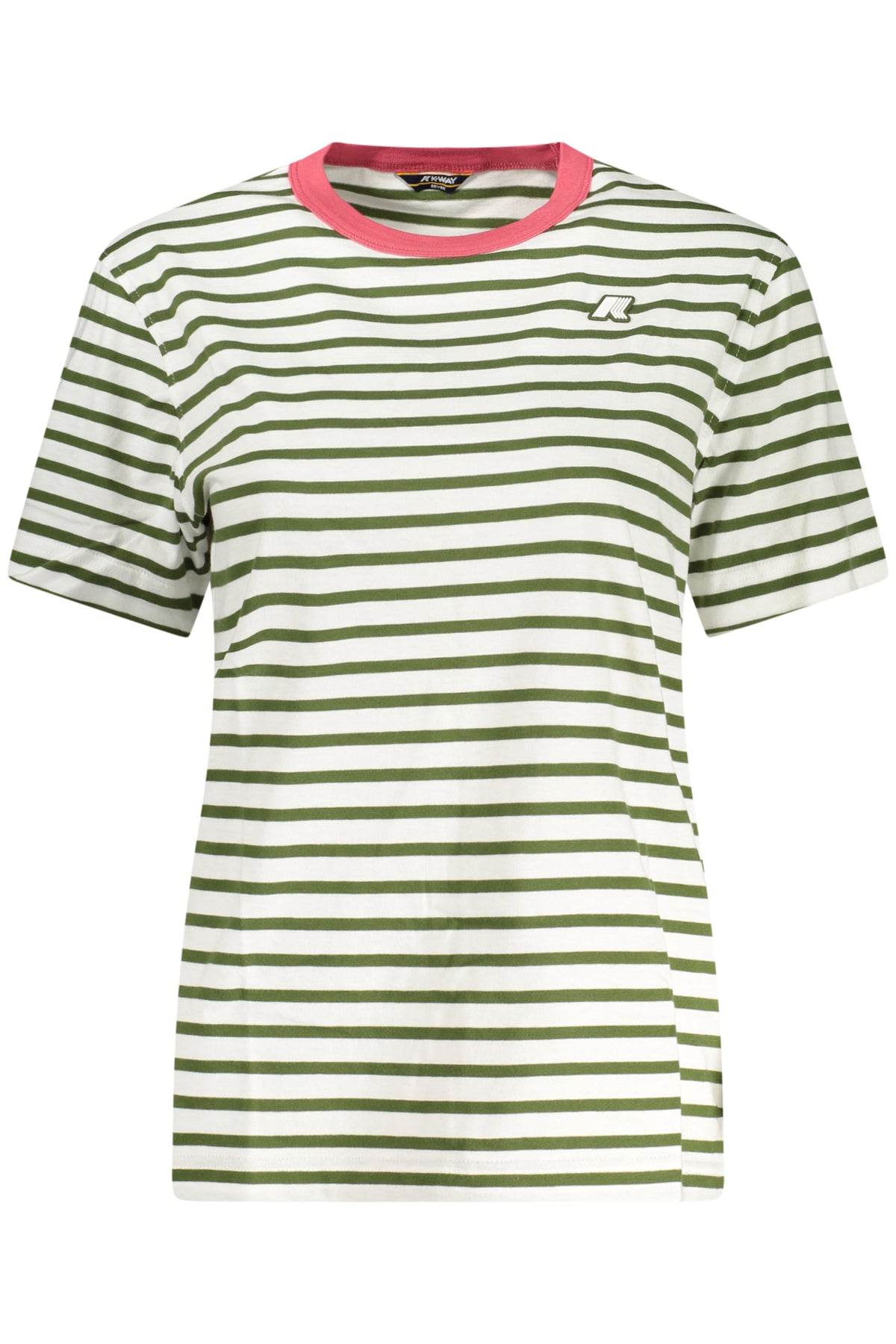 K-WAY WOMEN'S SHORT-SLEEVE T-SHIRT WHITE