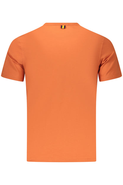 K-WAY MEN'S SHORT-SLEEVE T-SHIRT ORANGE