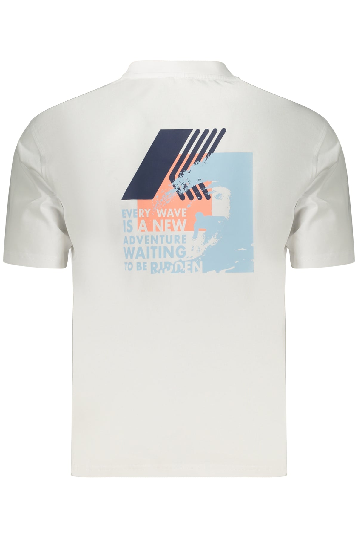 K-WAY MEN'S SHORT-SLEEVE T-SHIRT WHITE