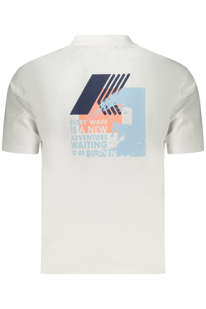 K-WAY MEN'S SHORT-SLEEVE T-SHIRT WHITE