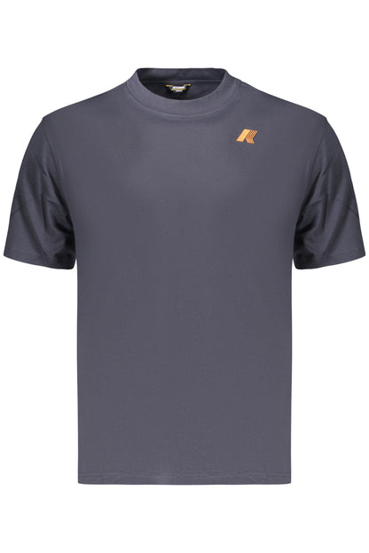 K-WAY MEN'S SHORT-SLEEVE T-SHIRT BLUE