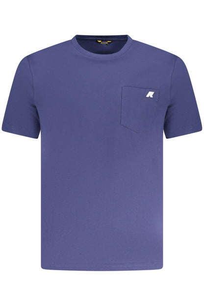K-WAY SHORT SLEEVE T-SHIRT MEN BLUE