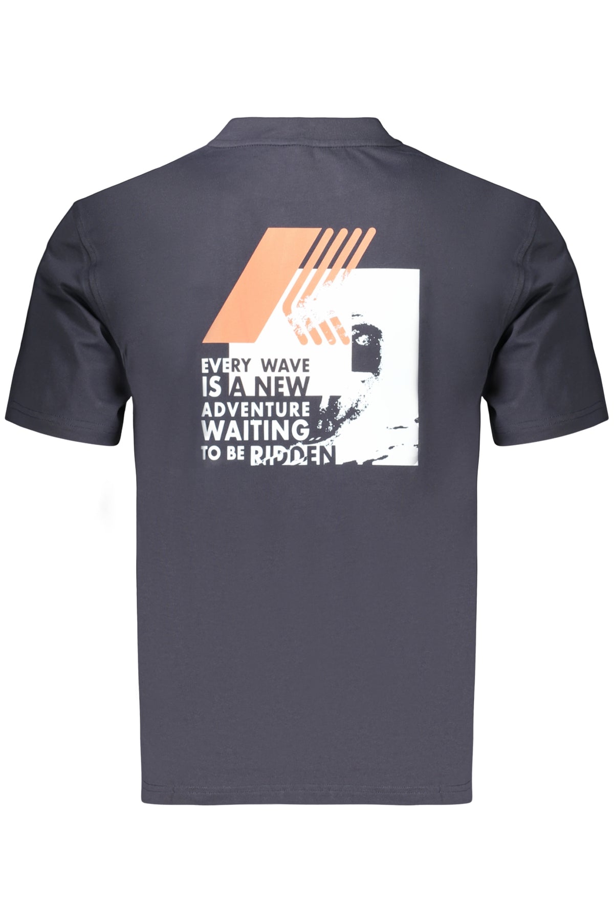 K-WAY MEN'S SHORT-SLEEVE T-SHIRT BLUE