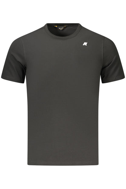 K-WAY MEN'S SHORT-SLEEVE T-SHIRT BLACK