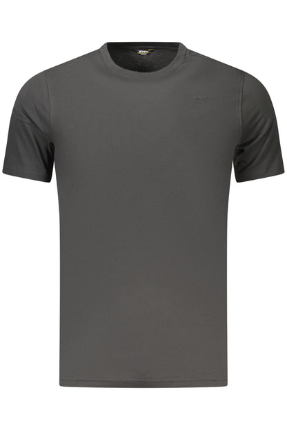 K-WAY MEN'S SHORT-SLEEVE T-SHIRT BLACK