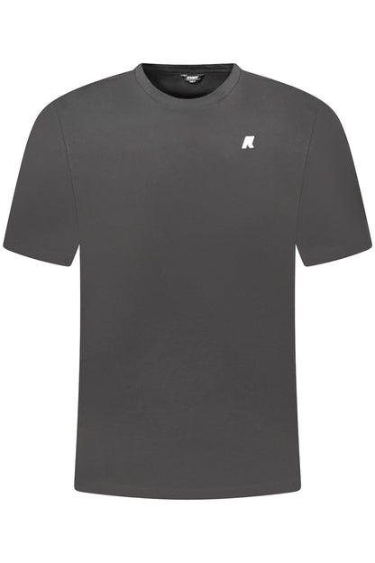 K-WAY SHORT SLEEVE T-SHIRT MEN BLACK
