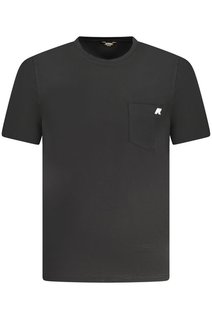 K-WAY SHORT SLEEVE T-SHIRT MEN BLACK