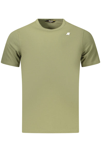 K-WAY MEN'S SHORT-SLEEVED T-SHIRT GREEN