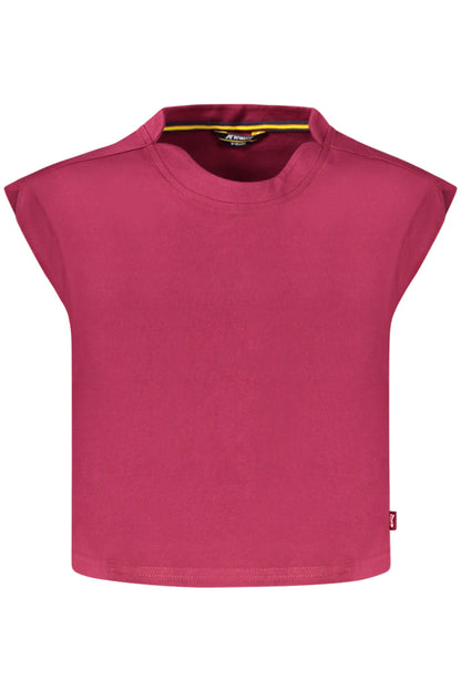 K-WAY SLEEVELESS T-SHIRT GIRL PURPLE