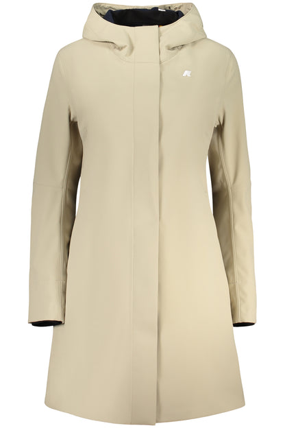K-WAY WOMEN'S BEIGE TRENCH