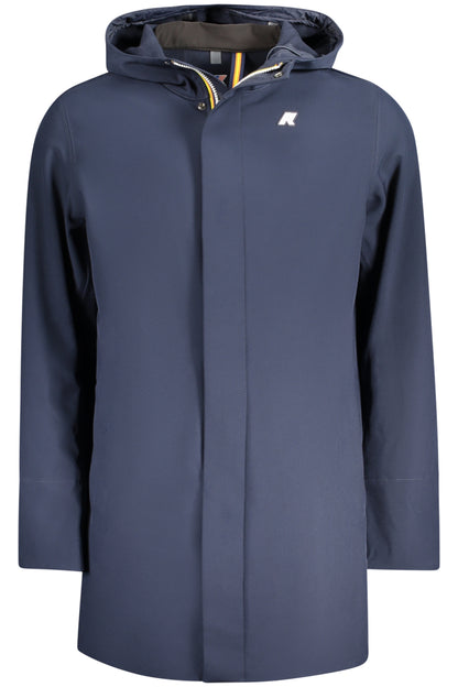 K-WAY TRENCH MEN BLUE