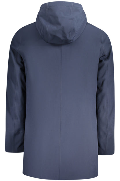 K-WAY TRENCH MEN BLUE