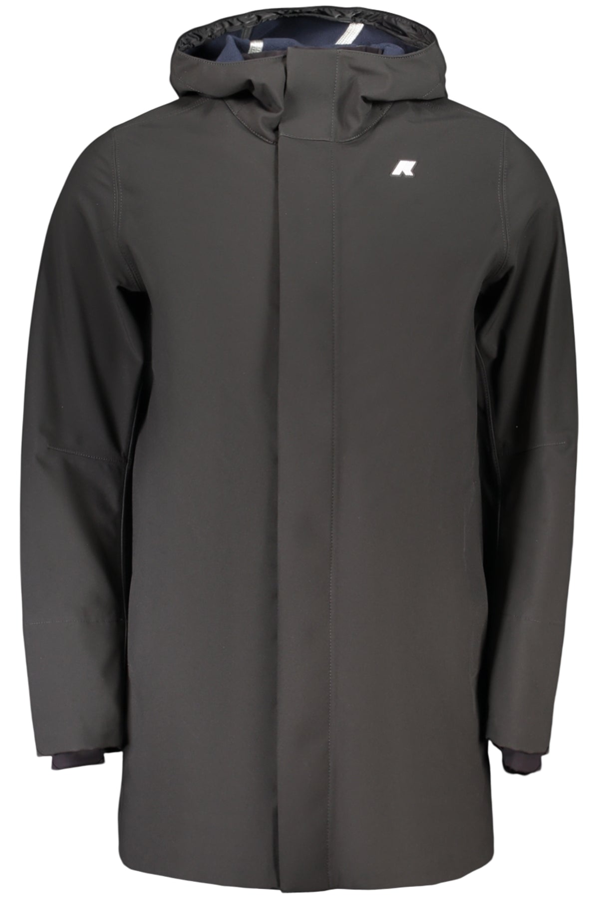K-WAY MEN'S BLACK TRENCH