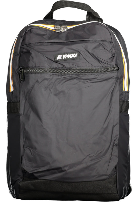 K-WAY MEN'S BLACK BACKPACK