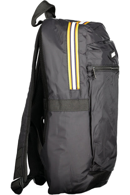 K-WAY MEN'S BLACK BACKPACK