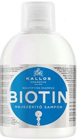 Kallos Biotin shampoo for fine, weak and brittle hair 1000 ml