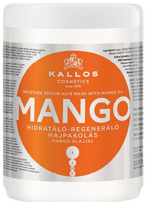 Kallos Mango moisturizing hair mask 1000 ml