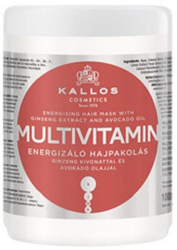 Kallos Multivitamin energizing hair mask 1000 ml