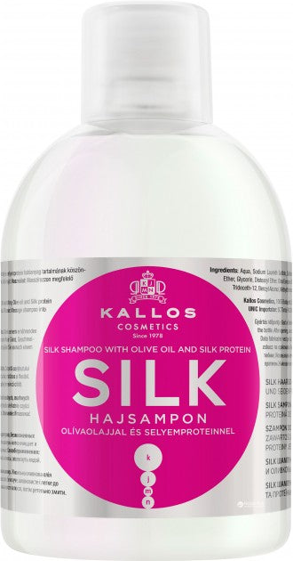 Kallos Silk Shampoo moisturizing shampoo 1000 ml