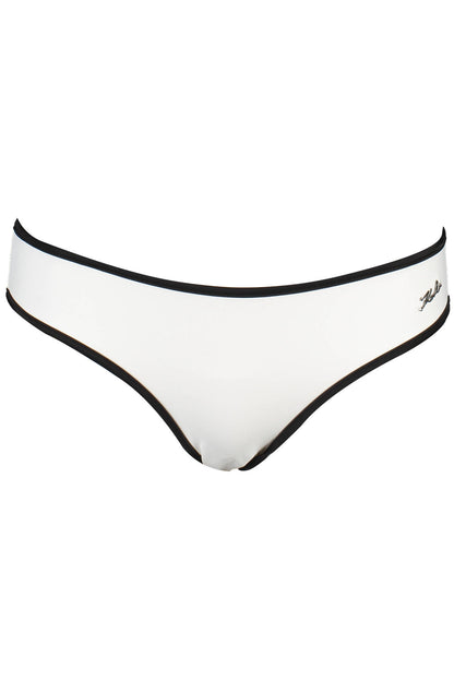 KARL LAGERFELD BEACHWEAR SWIMSUIT BOTTOM WOMEN WHITE
