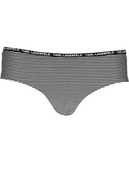 KARL LAGERFELD BEACHWEAR SWIMSUIT BOTTOM WOMEN BLACK