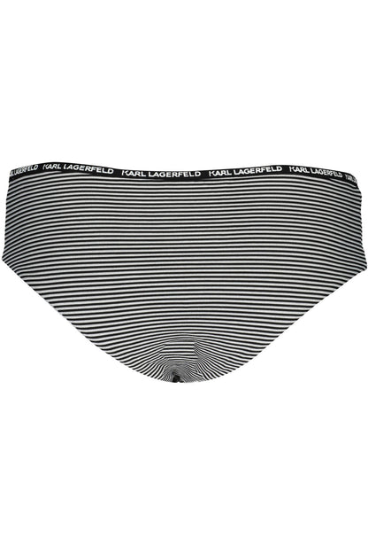 KARL LAGERFELD BEACHWEAR SWIMSUIT BOTTOM WOMEN BLACK