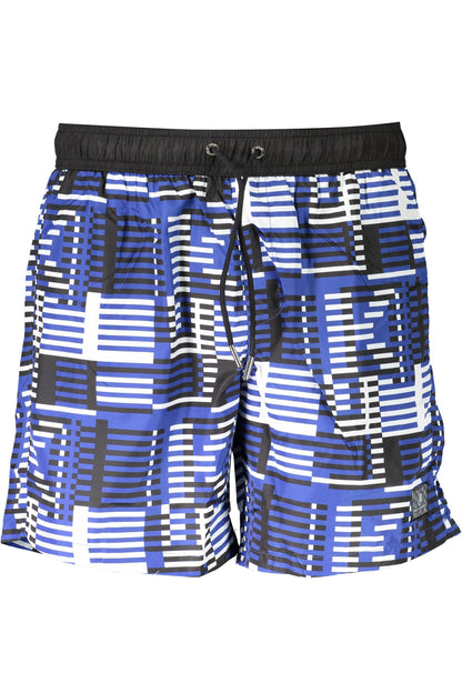 KARL LAGERFELD BEACHWEAR SWIMSUIT BOTTOM MEN BLUE
