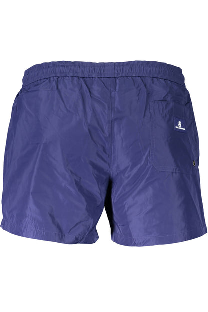 KARL LAGERFELD BEACHWEAR SWIMSUIT BOTTOM MEN BLUE