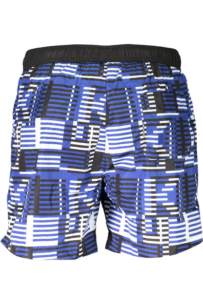 KARL LAGERFELD BEACHWEAR SWIMSUIT BOTTOM MEN BLUE