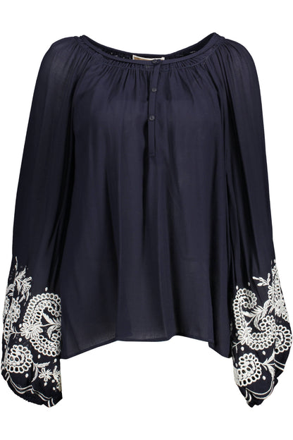 KOCCA LONG SLEEVE SHIRT BLUE WOMAN