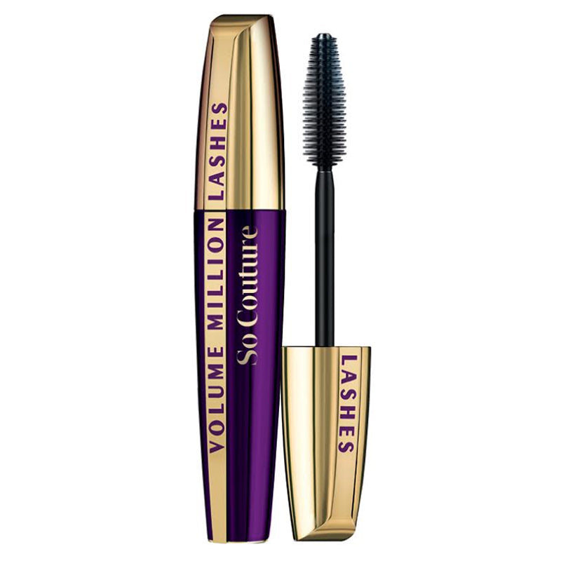 Máscara de pestañas L'Oréal Paris Volume Million Lashes So Couture 9,5 ml Cerná