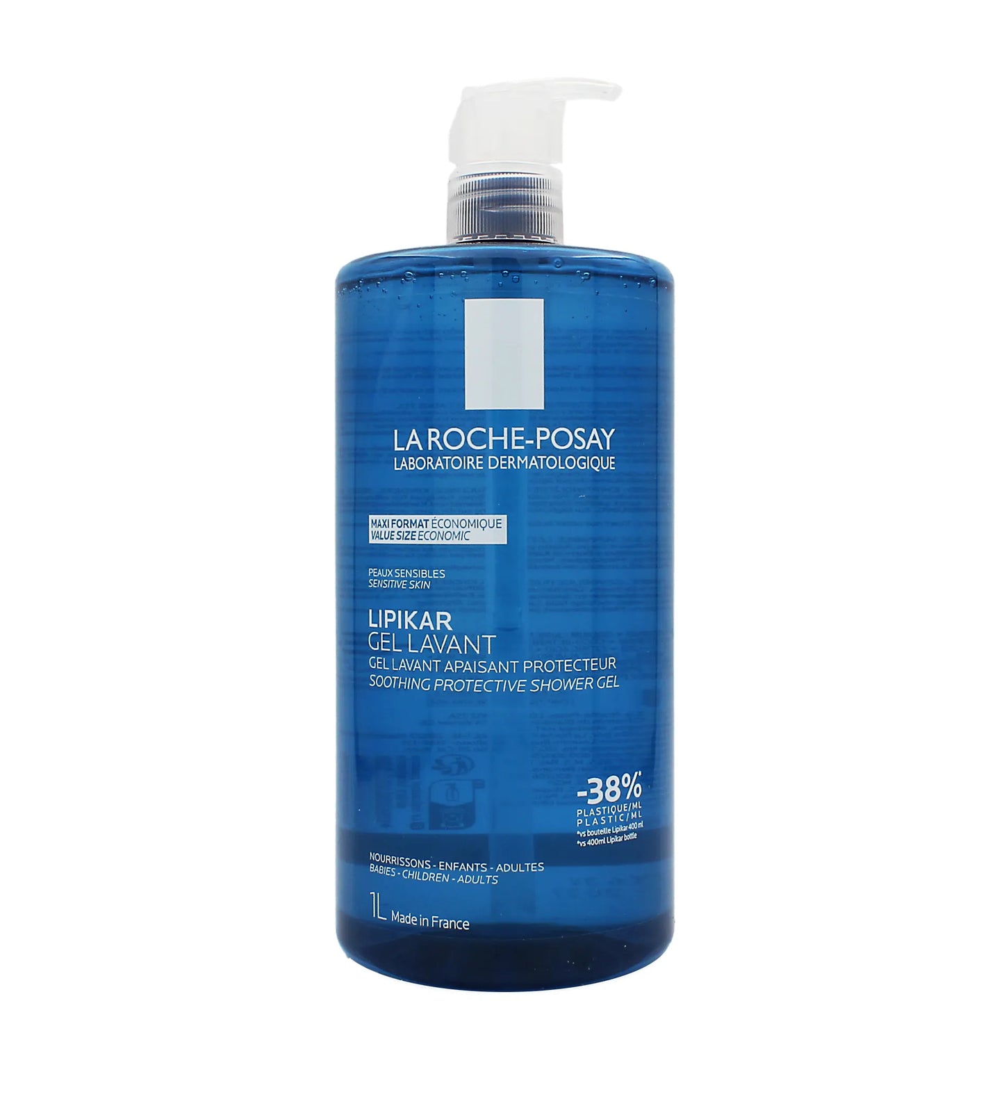 La Roche-Posay Lipikar Gel Lavant Apaisant Protecteur 1L