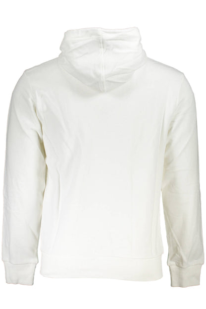LA MARTINA MEN'S WHITE ZIP SWEATSHIRT
