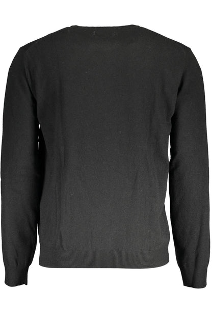 LA MARTINA BLACK MAN SWEATER