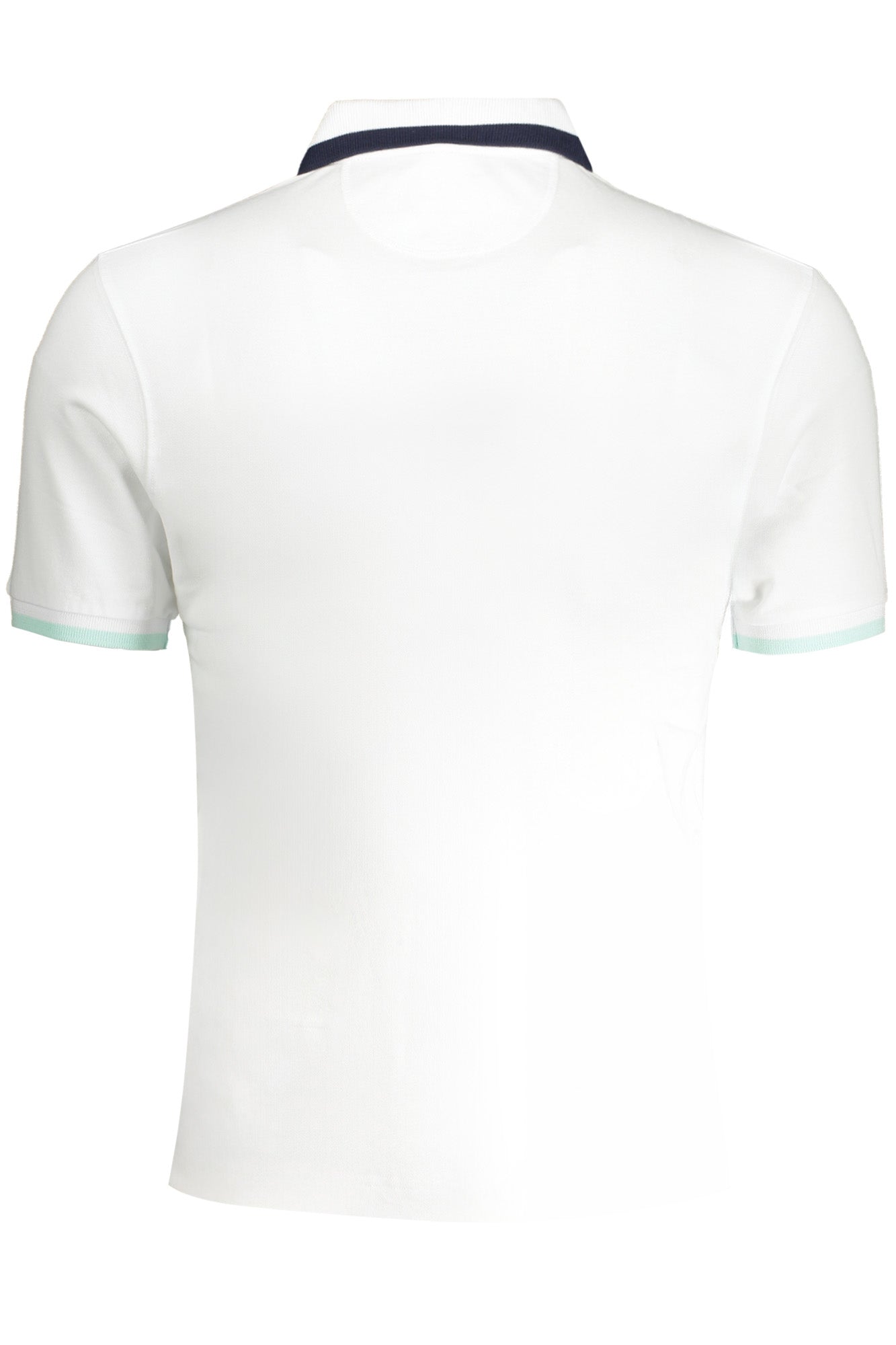 LA MARTINA MEN'S WHITE SHORT SLEEVED POLO SHIRT