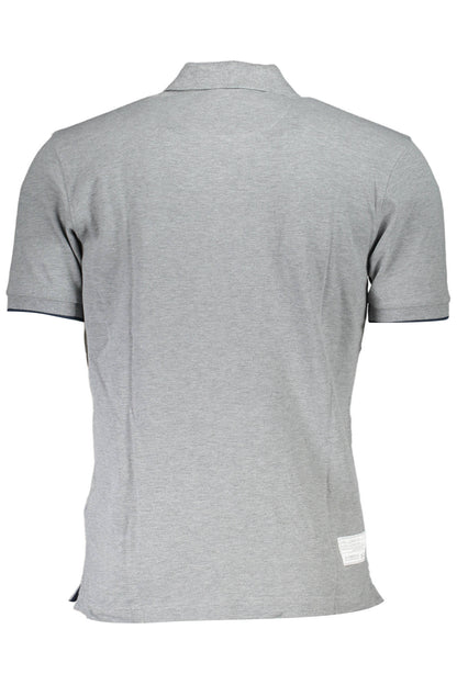 LA MARTINA MEN'S SHORT SLEEVE POLO GREY